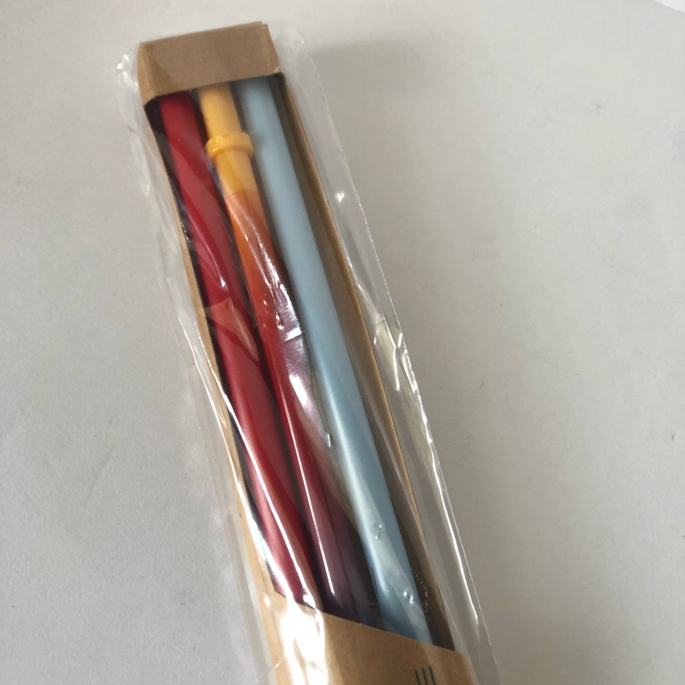 Starbucks Reusable straws 3-pack